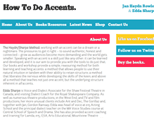 Tablet Screenshot of howtodoaccents.com